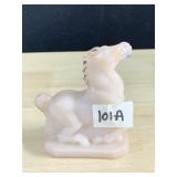 BOYD COMPANY SLAG GLASS 4-INCH-HIGH JOEY HORSE