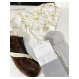 FUR COLOR, PEARL/JEWELRY HOLDER, APRON