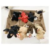 8 TY BEANIE BABIES WITH TAGS, EXCELLENT CONDITION
