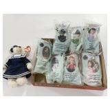 MCDONALDS MADAME ALEXANDER TOYS AND TY BEAR WITH