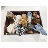 8 TY BEANIE BABIES WITH TAGS, EXCELLENT CONDITION