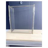 BRASS FIREPLACE SCREEN 31" H X 26" W X 14" D