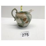 BISQUE SMALL PITCHER STAMPED ON BOTTOM