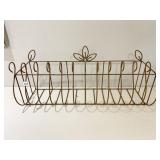 METAL PLANTER 37" X 14"