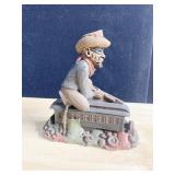 TOM CLARK "JESSE" 1989 HAND SIGNED, 6.5" H