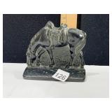 CAST IRON HORSE BOOKEND