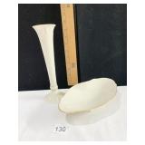2 LENOX PIECES INCL. BUDVASE
