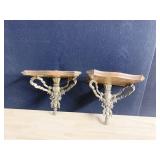 EGYPTIAN OBELISH PAIR, WHITE CARRARA, MARLBE BASE