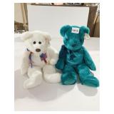 2 TY BEANIE BUDDIES WITH TAGS, EXCELLENT
