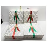 PRE-WRAPPED BING & GRONDAHL PLATES TWO MARKED