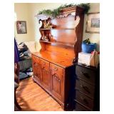 STEPBACK 2 PIECE CABINET 72.5"H X 55"W X 19"D