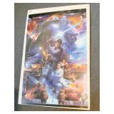 STAR WARS COLLAGE POSTER 2009 STILL IN PLASTIC