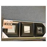 THRESHOLD 3 SET MIRROR NEW IN BOX BLACK