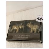 NATE BERKUS PLACE CARD HOLDERS ELEPHANT IN BOX