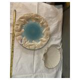 LENOX SEASHELL DISH AND PIER ONE IMPORTS DISH