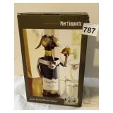 PIER ONE IMPORTS DOG THEMED WINE BOTTLE SLEEVE
