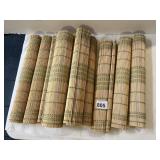 SET OF PLACEMATS OR SUSHI ROLLING MATS