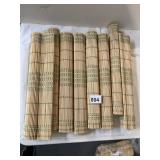 SET OF PLACEMATS OR SUSHI ROLLING MATS