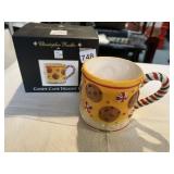 CHRISTOPHER RADKO CANDY CANE DELIGHT MUG NEW
