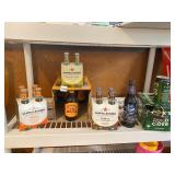 ASSORTED SPIRITS INCLUDING GINGER BEER, TONICA,