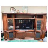 3 SECTION WALL ENTERTAINMENT UNIT 80" H X 60"