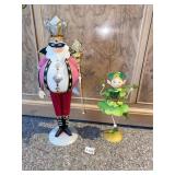 MASQUERADE MAN AND DANCING IRISH FAIRY