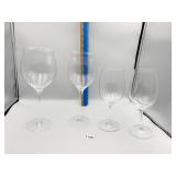 4 RIEDEL GLASSES