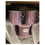 PIER ONE PURPLE MUGS 10