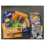 KID STUFF 2 IN 1 DART BOARD, 2 INFLATABLE SWIM