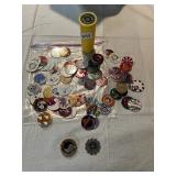 TUBE OF POGS WITH 2 SLAMMERS