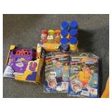 INFLATABLE SWIM VESTS, BUBBLES, BUBBLE MACHINE