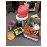 DISNEY FROZEN TOY BUCKET, SPORTS BALL SET, BEACH