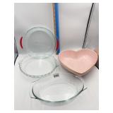 MARTHA STEWART COLLECTION HEART SHAPED BOWL,