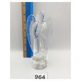 BACCARAT 6.5" H ANGEL SIGNED ON FRONT IN ADDITION