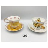 ROYAL MINSTER ENGLAND TEACUP, PARAGON TEACUP WITH