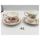 QUEENS ROSE PATTERN ENGLAND ELIZABETHAN TEACUP