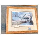 KEN ZYLLA DUCK STAMP PRINT 20.5 X 24.5" "LIFTING