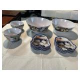 ZAK! 2 STAR WARS SERVING BOWLS, 6 CEREAL BOWLS