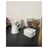 CREAMER, COVERED DISH ETCETERA