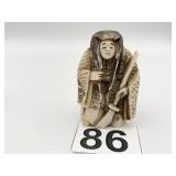 NETSUKE 2" H FIGURE