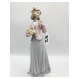 INNOCENCE IN BLOOM LLADRO FIGURINE - 9.75" H BASE