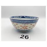 LING LONG PATTERN CHINESE PORCELAIN RICE BOWL