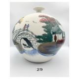 NEEDLEWORK ACCENT PILLOW AND LION DESIGN PILLOW