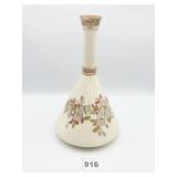 TRON CROSS AUSTRIA HAND PAINTED 10" VASE