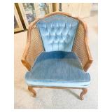 MCM TUFTED BACK ARMCHAIR 25" W X 25" D