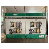 TWO NEW SETS OF 6 PIECE MUGS WITHSTAND