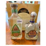 HORNITOS PLATA AND CASA NOBLE TEQUILA SEALED