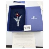 SWAROVSKI CRYSTAL SPECIAL EDITION RED TULIP IN OB