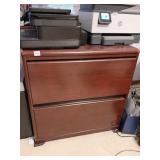 TWO DRAW CHERRY FINISH FILE