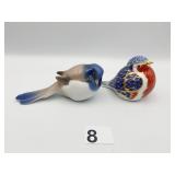 ROYAL CROWN DERBY BIRD AND BING AND GRONDAHL BIRD